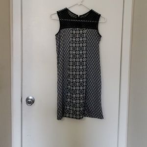 Black and white dress